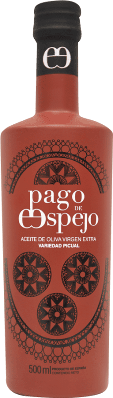 19,95 € Envío gratis | Aceite de Oliva Pago de Espejo AOVE Virgen Extra Jaén España Picual Botella Medium 50 cl