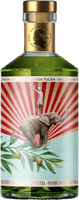 27,95 € Free Shipping | Olive Oil Hacienda Tucán Cosecha Temprana — Early Harvest, EVOO Extra Virgin Jaén Spain Arbequina Medium Bottle 50 cl