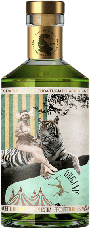 0,95 € 免费送货 | 橄榄油 Hacienda Tucán Cosecha Temprana — 早收, EVOO 特级初榨 Jaén 西班牙 Picual — 皮夸尔 Eco — 生态 有机 天然 中瓶装 50 cl