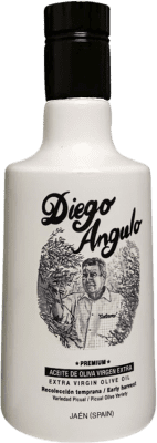 22,95 € Kostenloser Versand | Olivenöl Diego Angulo E-NOL Extra Nativ Familienreserve Jaén Spanien Picual Medium-Flasche 50 cl