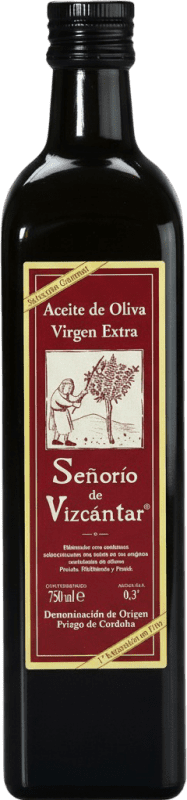 7,95 € Envio grátis | Azeite de Oliva Vizcántar Señorío de Vizcántar AOVE Virgem Extra D.O.P. Priego de Córdoba Córdoba Espanha 75 cl