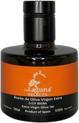 34,95 € Spedizione Gratuita | Scatola da 6 unità Olio d'Oliva Sucesores Hnos. López La Laguna Selecta Coupage — Blend, EVO Extra Vergine D.O. Baena Córdoba Spagna Bottiglietta 25 cl