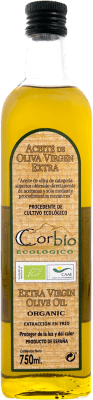 15,95 € Free Shipping | Olive Oil Avirol Corbío EVOO Extra Virgin Jaén Spain Picual Eco — Organic 75 cl