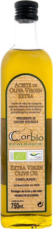 15,95 € 送料無料 | オリーブオイル Avirol Corbío EVOO エキストラバージン Jaén スペイン Picual — ピクアル Eco — エコ ビオ オーガニック 75 cl