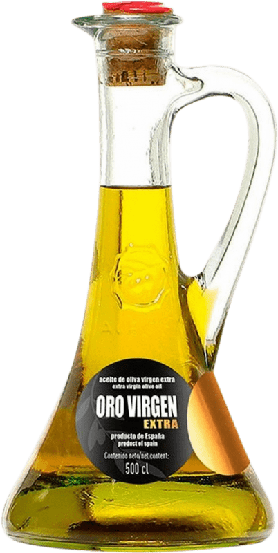 17,95 € Kostenloser Versand | Olivenöl Aceitex Jirafa Oro — Edition Gold, Jarra Caneca — Krug, E-NOL Extra Nativ Jaén Spanien Picual Medium-Flasche 50 cl