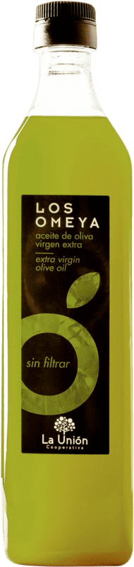 10,95 € Envío gratis | Aceite de Oliva La Unión Los Omeya Sin Filtrar, AOVE Virgen Extra Córdoba España 1 L PET