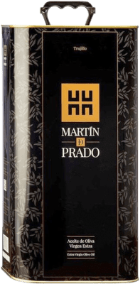89,95 € Spedizione Gratuita | Olio d'Oliva Martín de Prado EVO Extra Vergine Cáceres Spagna Picual Lattina Speciale 5 L