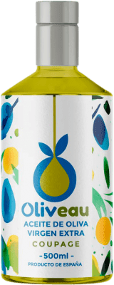24,95 € Spedizione Gratuita | Olio d'Oliva Oliveau EVO Extra Vergine D.O.P. Priego de Córdoba Spagna Eco — Biologico Bottiglia Medium 50 cl