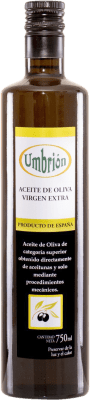 14,95 € Envío gratis | Aceite de Oliva Umbrión AOVE Virgen Extra Toledo España Arbequina 75 cl