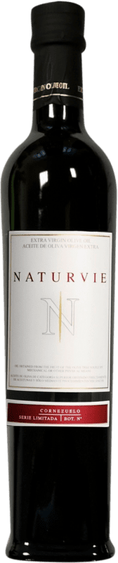 16,95 € Spedizione Gratuita | Olio d'Oliva Naturvie EVO Extra Vergine Badajoz Spagna Cornezuelo Bottiglia Medium 50 cl