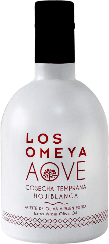 13,95 € 免费送货 | 橄榄油 La Unión Los Omeya Cosecha Temprana — 早收, EVOO 特级初榨 Córdoba 西班牙 Hojiblanca — 奥希布兰卡 中瓶装 50 cl