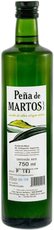 9,95 € Envio grátis | Azeite de Oliva San Amador Peña de Martos Dórica, AOVE Virgem Extra Jaén Espanha Picual 75 cl