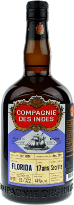 101,95 € 免费送货 | 朗姆酒 Compagnie des Indes Florida Secrete Single Cask — 单桶 法国 17 岁 70 cl