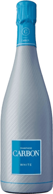 111,95 € Free Shipping | White sparkling Carbon Effect Efecto Carbono Sleeve Sunset Beach Club Luminous Extra Dry A.O.C. Champagne Champagne France Bottle 75 cl