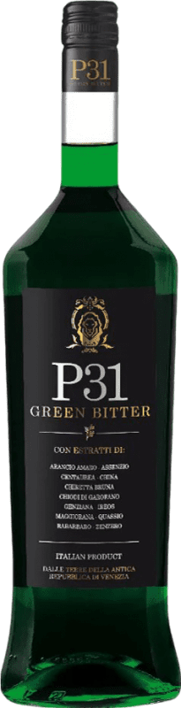 25,95 € Envío gratis | Aperitivo Bitter P31 Green — Edición Verde Italia 1 L