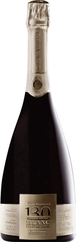 43,95 € Бесплатная доставка | Белое игристое Casa Valduga 130 Blanc de Blancs брют I.G. Vale Dos Vinhedos Бразилия Chardonnay бутылка 75 cl