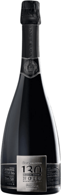 43,95 € Бесплатная доставка | Белое игристое Casa Valduga 130 Blanc de Noir брют I.G. Vale Dos Vinhedos Бразилия Pinot Black бутылка 75 cl
