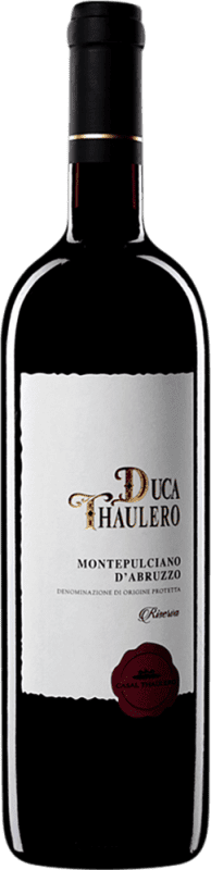 19,95 € Бесплатная доставка | Красное вино Casal Thaulero Duca D.O.C. Montepulciano d'Abruzzo Абруцци Италия Montepulciano бутылка 75 cl