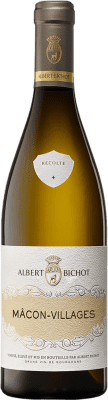26,95 € Envío gratis | Vino Blanco Albert Bichot Villages A.O.C. Mâcon Borgoña Francia Chardonnay 75 cl