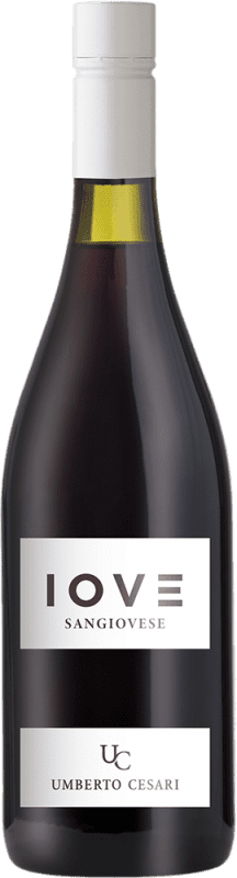 11,95 € Envío gratis | Vino tinto Umberto Cesari Love I.G.T. Emilia Romagna Emilia-Romagna Italia Sangiovese Botella 75 cl