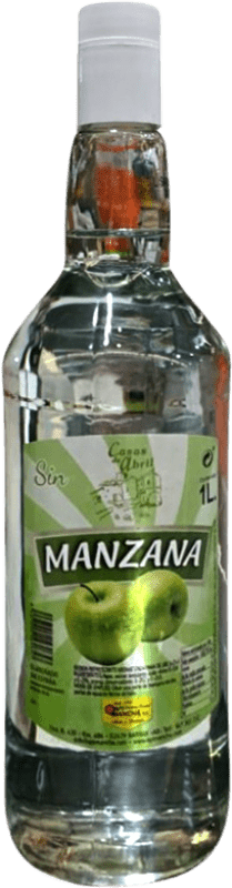 8,95 € Kostenloser Versand | Liköre Casas de Abril Manzana Kastilien-La Mancha Spanien Flasche 1 L Alkoholfrei