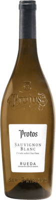 11,95 € Envío gratis | Vino blanco Protos D.O. Rueda Castilla y León España Sauvignon Blanca Botella 75 cl