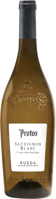 16,95 € Kostenloser Versand | Weißwein Protos D.O. Rueda Kastilien und León Spanien Sauvignon Weiß Flasche 75 cl
