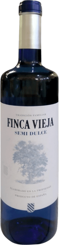 6,95 € Free Shipping | White wine Vinícola de Castilla Finca Vieja Semi-Dry Semi-Sweet D.O. La Mancha Castilla la Mancha Spain Airén Bottle 75 cl
