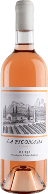 12,95 € Spedizione Gratuita | Vino rosato La Piconada D.O.Ca. Rioja La Rioja Spagna Grenache, Viura Bottiglia 75 cl