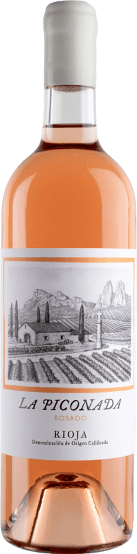 16,95 € Бесплатная доставка | Розовое вино La Piconada D.O.Ca. Rioja Ла-Риоха Испания Garnacha — Гренаш, Viura — Виура Бутылка 75 cl