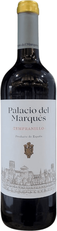 2,95 € Free Shipping | Red wine Vinícola de Castilla Palacio del Marqués I.G.P. Vino de la Tierra de Castilla Castilla la Mancha Spain Tempranillo Bottle 75 cl