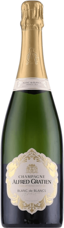 68,95 € Бесплатная доставка | Белое игристое Alfred Gratien Grand Cru Blanc de Blancs сухой A.O.C. Champagne шампанское Франция Chardonnay бутылка 75 cl