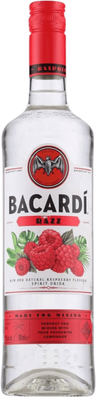 22,95 € Envío gratis | Ron Bacardí Razz 32º Italia 70 cl Raspberry — Frambuesa