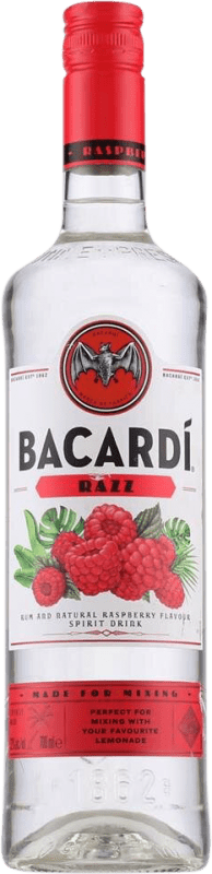 18,95 € Free Shipping | Rum Bacardí Razz Puerto Rico Bottle 70 cl