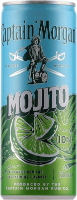 2,95 € Envoi gratuit | Boissons et Mixers Captain Morgan Mojito White Jamaïque Boîte 25 cl