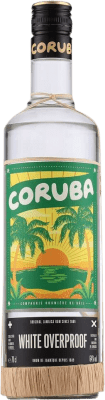28,95 € Envío gratis | Ron The Rum Company Coruba White Overproof Jamaica Botella 70 cl