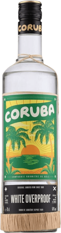 28,95 € 送料無料 | ラム The Rum Company Coruba White Overproof ジャマイカ ボトル 70 cl