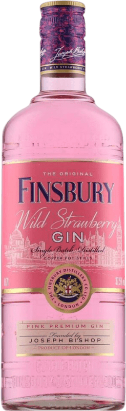 15,95 € Envío gratis | Ginebra Finsbury Wild Strawberry Reino Unido Botella 70 cl