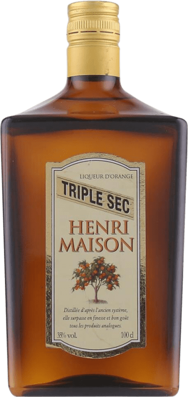 19,95 € Бесплатная доставка | Трипл Сек Henri Maison. Orange Франция бутылка 1 L