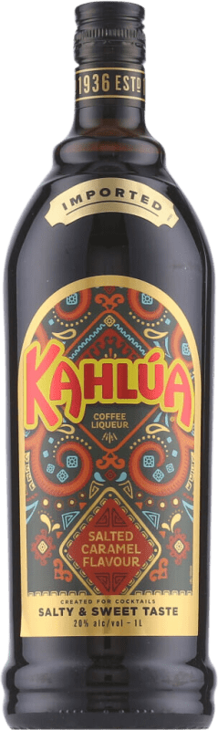 36,95 € Kostenloser Versand | Liköre Kahlúa Mexiko 1 L Coffee — Kaffee, Salted Caramel — Gesalzenes Karamell