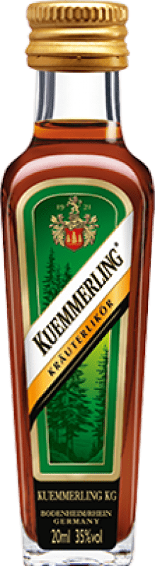 7,95 € Envoi gratuit | Boîte de 12 unités Liqueur aux Herbes Kümmerling Allemagne Mini-Bouteille 2 cl