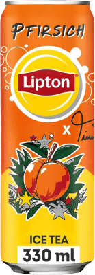 0,95 € Kostenloser Versand | Softdrinks Lipton Deutschland Dose 33 cl Pfirsich, Ice Tea — Eistee