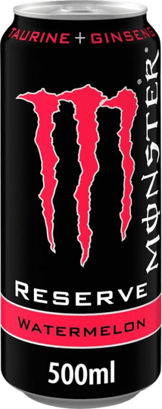 12,95 € 免费送货 | 盒装12个 能量饮料 Monster Energy 珍藏 爱尔兰 中号罐 50 cl Watermelon — 西瓜