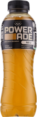 1,95 € Free Shipping | Soft Drinks Powerade Golden Germany Medium Bottle 50 cl PET Mango