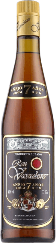 22,95 € Envío gratis | Ron Varadero Cuba 7 Años Botella 70 cl