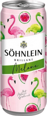 19,95 € Envío gratis | Caja de 12 unidades Espumoso blanco Söhnlein Brillant Brillant Melone Alemania Lata 20 cl
