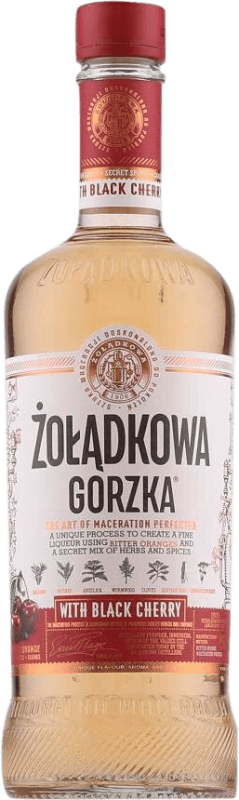 8,95 € Envío gratis | Licores Zoladkowa Gorzka Polonia Botella Medium 50 cl Black Cherry — Cereza Negra