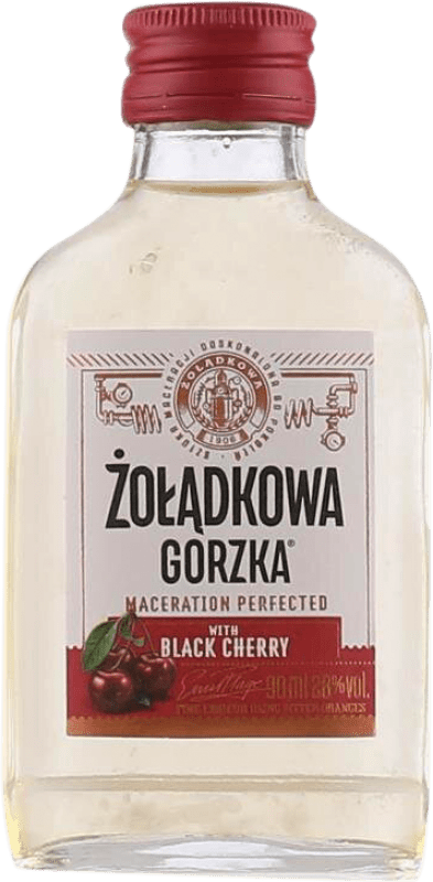 4,95 € 免费送货 | 利口酒 Zoladkowa 波兰 小瓶装 10 cl Black Cherry — 黑樱桃