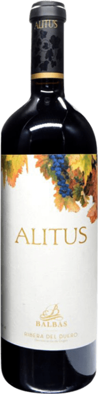 97,95 € Spedizione Gratuita | Vino Rosso Balbás Alitus D.O. Ribera del Duero Spagna Tempranillo, Merlot, Cabernet Sauvignon 75 cl