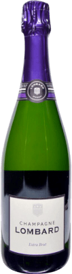 44,95 € Envío gratis | Espumoso blanco Lombard Extra Brut A.O.C. Champagne Champagne Francia Pinot Negro, Chardonnay, Pinot Meunier Botella 75 cl
